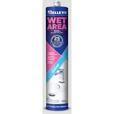 Selleys Wet Area Clear 300g 102689