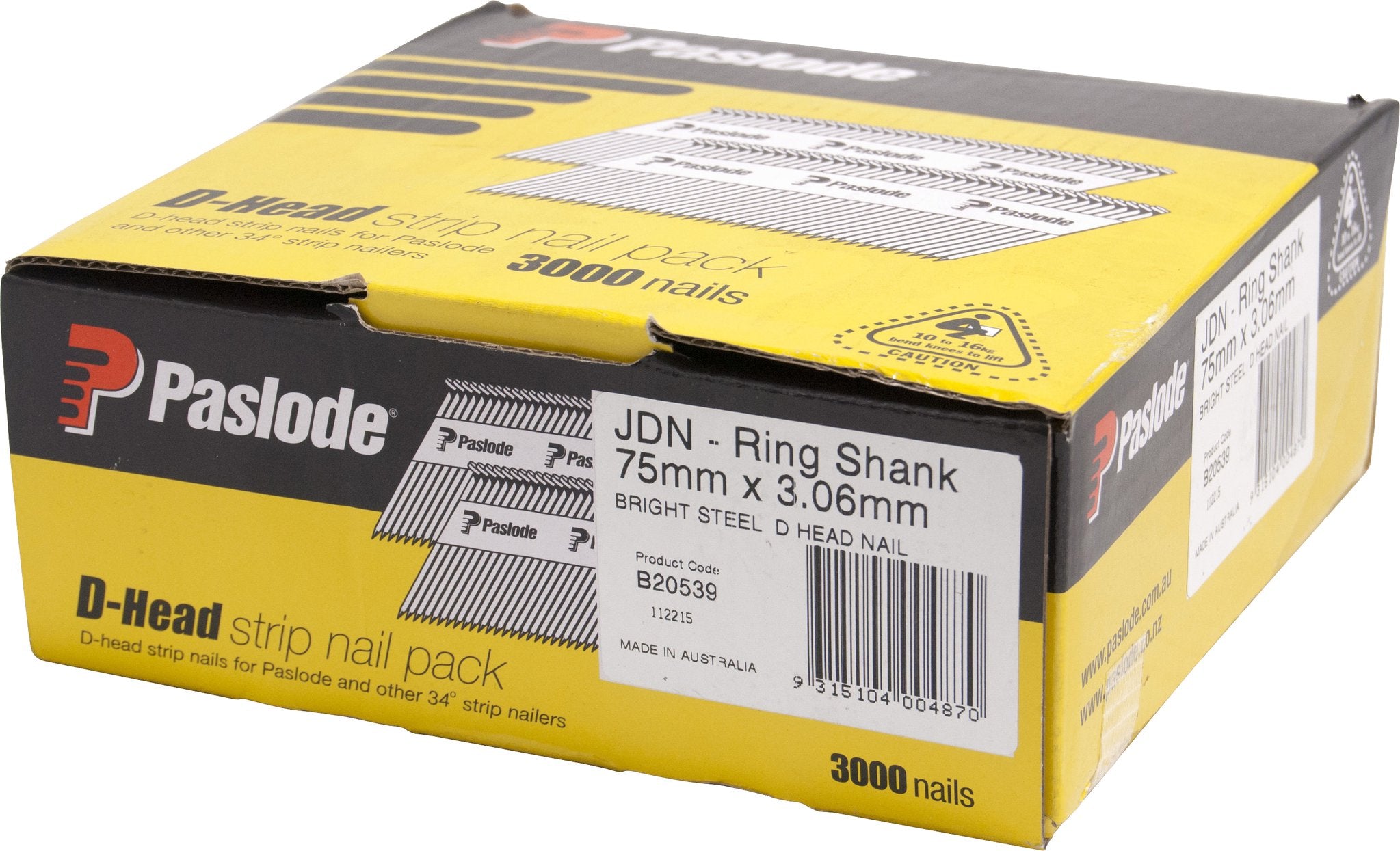 Paslode Jdn 75X3.06 D/H Ring Brt
