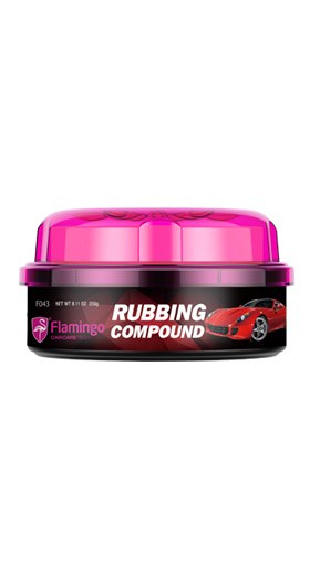 Flamingo Rubbing Compound 230g Fine Scratches Swirls Oxidation F043