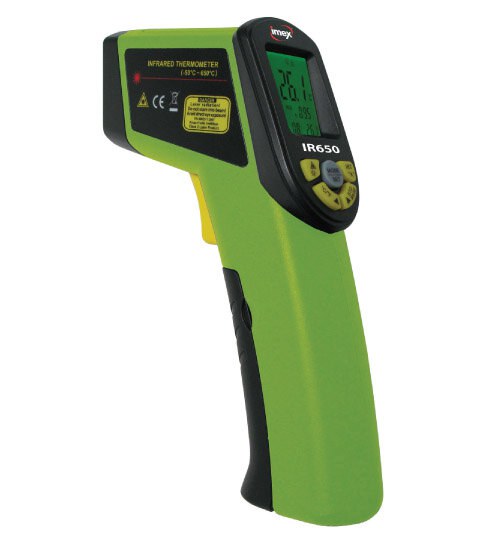 Imex Infrared Thermometer -50°C to +650°C 013-IR650