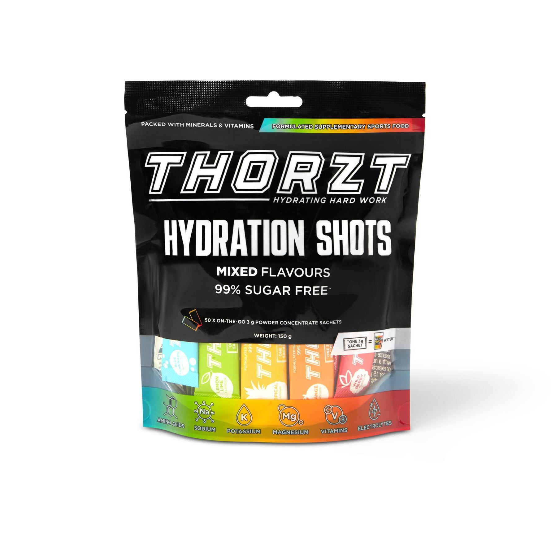 Thorzt Mixed Flavours 99% Sugar Free Hydrations Shots