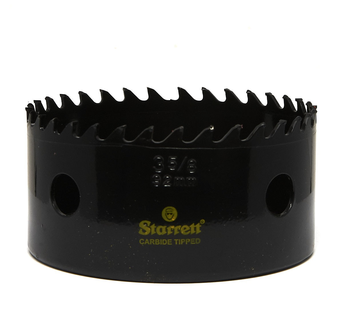 Starrett Triple Chip Tungsten Carbide Tooth Hole Saw 92mm CT358