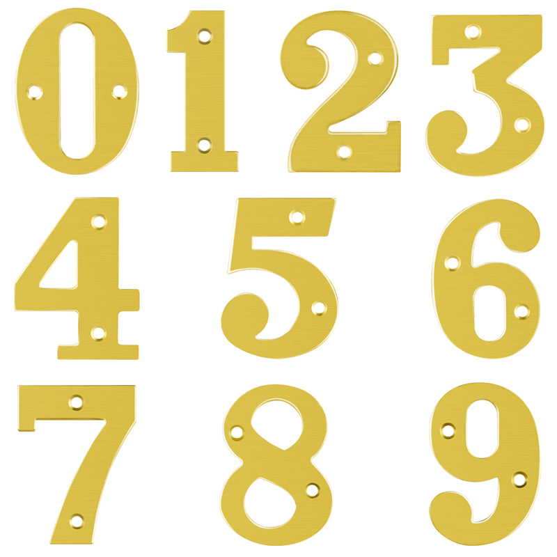Romak Numeral Self Adhesive White 60X35MM "6" W606