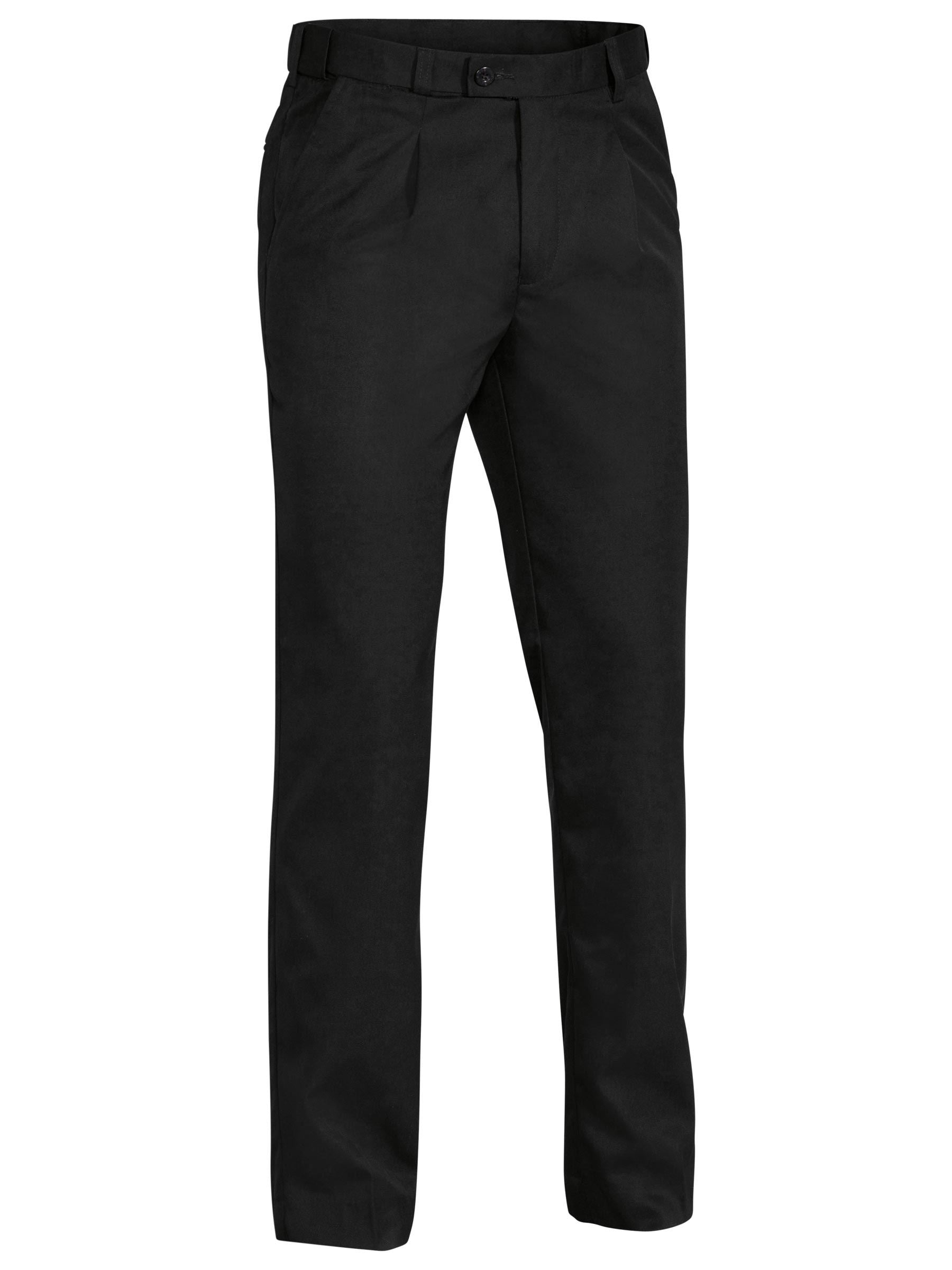 Bisley Workwear BP6123D Men's Black 87 Permanent Press Trouser