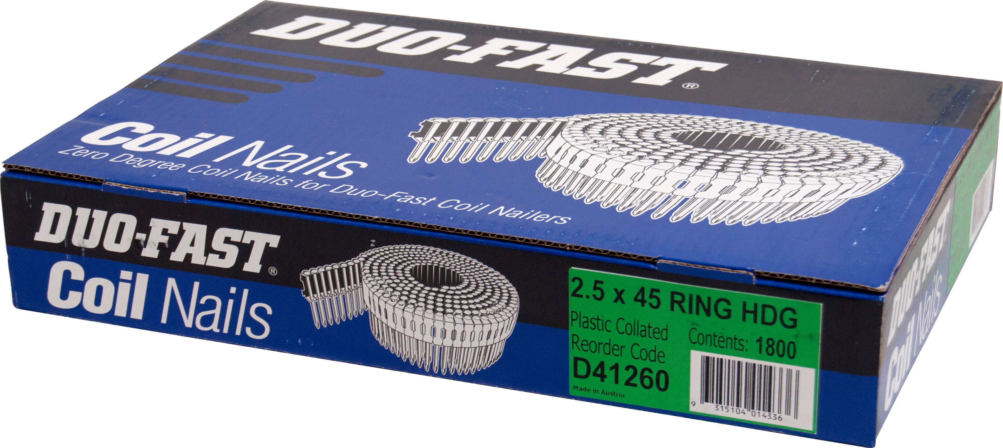 Paslode Duo Coil 2.5 X 45 Ring Hdg