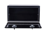 KA Boxes Truck Box - Single Door - 1 Shelf - Black