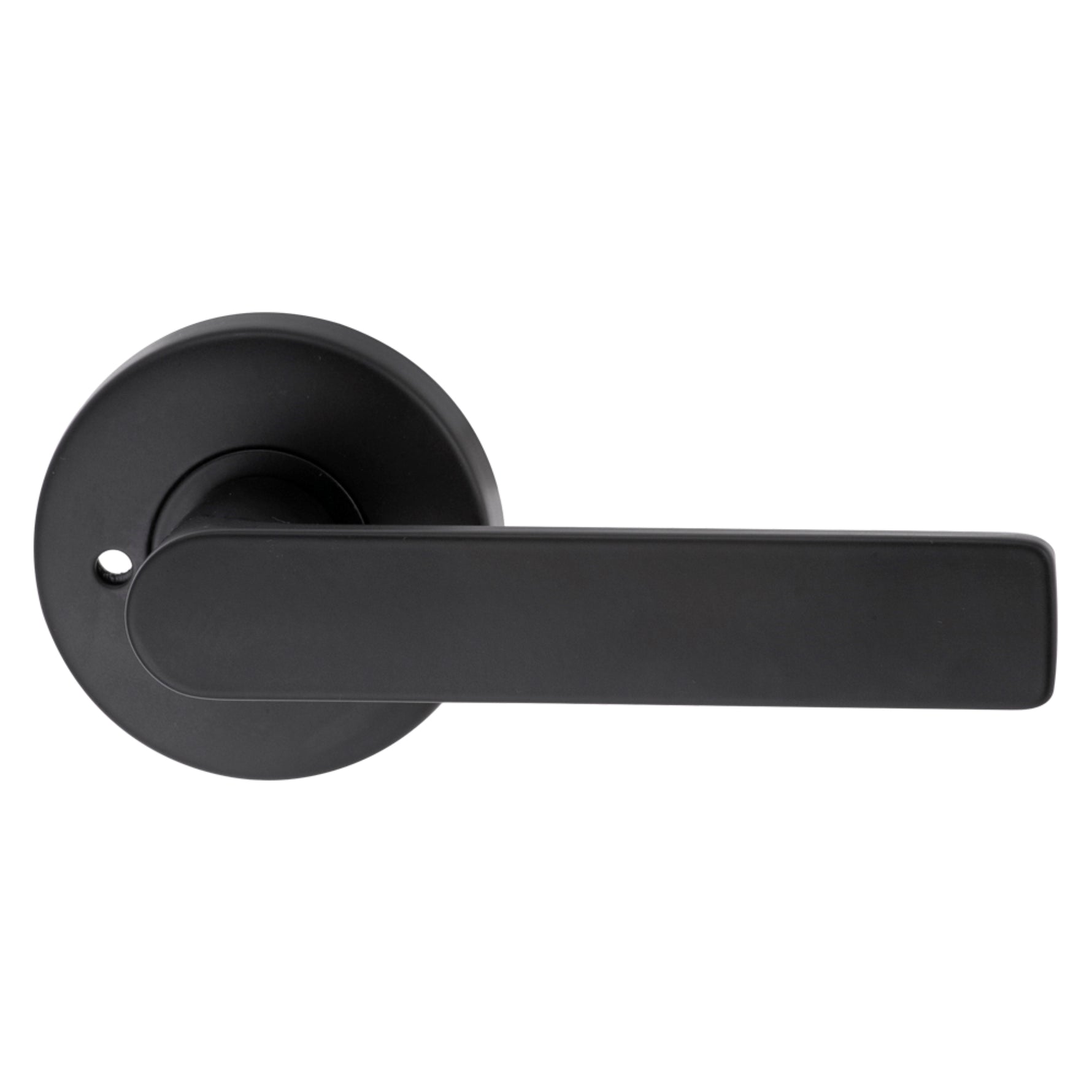 Lockwood Velocity Matt Black Privacy Set & L3 Lever DP VEL2/L3MBKDP