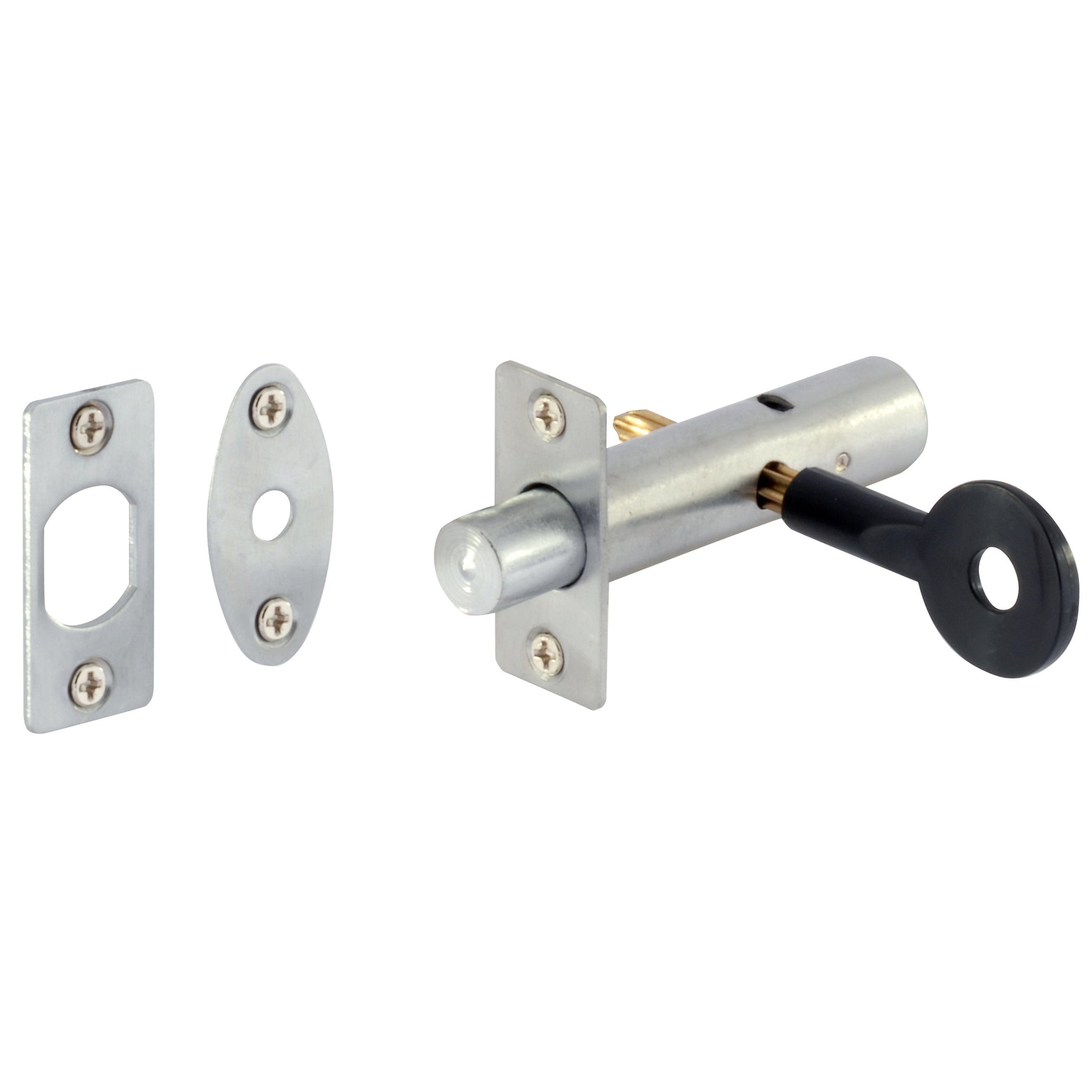 Gainsborough Satin Chrome Door Security Bolt