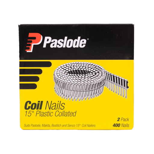 Paslode Pas Coil 32 X 2.5 Screw Hard E/Gal - 2 Pack