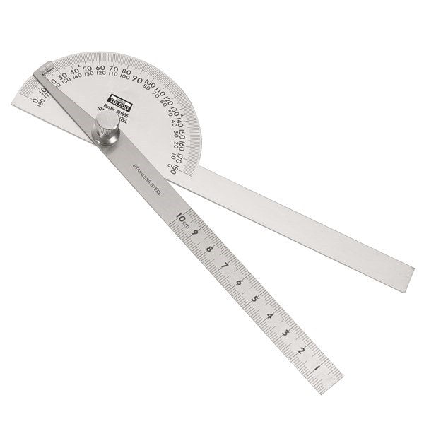 TOLEDO Protractor 180 Degrees 301955
