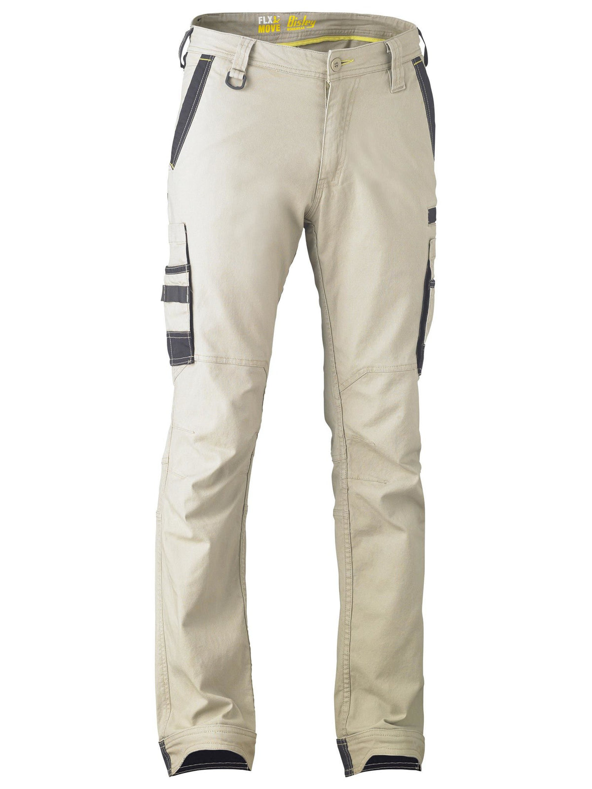 Bisley Workwear BPC6331 Men's Stone 102 Flx & Move™ Stretch Utility Cargo Pants BPC6331_BSTNR02