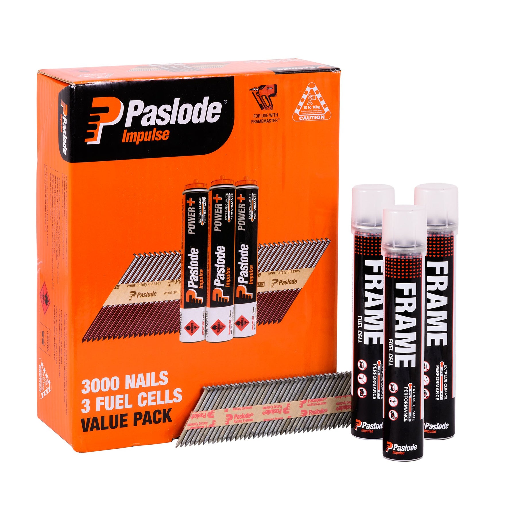 Paslode Impulse Dekfast 50mm Ag Vp