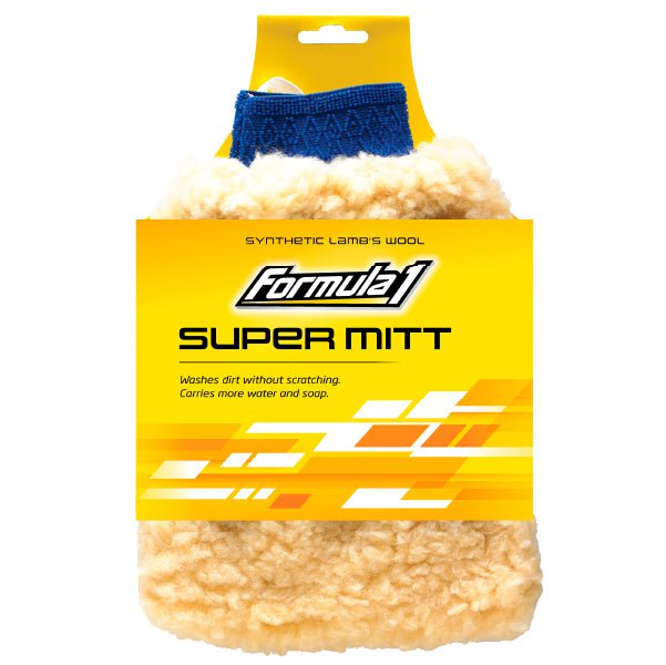 F1 Super Mitt SYN. Wool Wash Mit - 1Pk