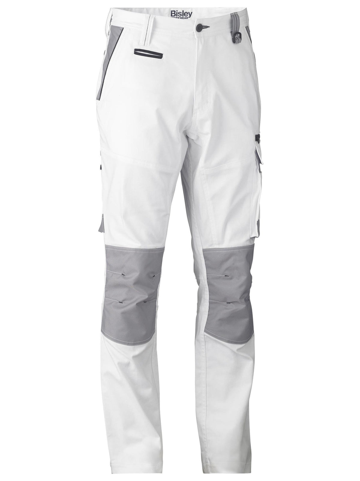 Bisley Workwear BPC6422 Men's White 122 Painters Contrast Cargo Pants BPC6422_BWHTS22