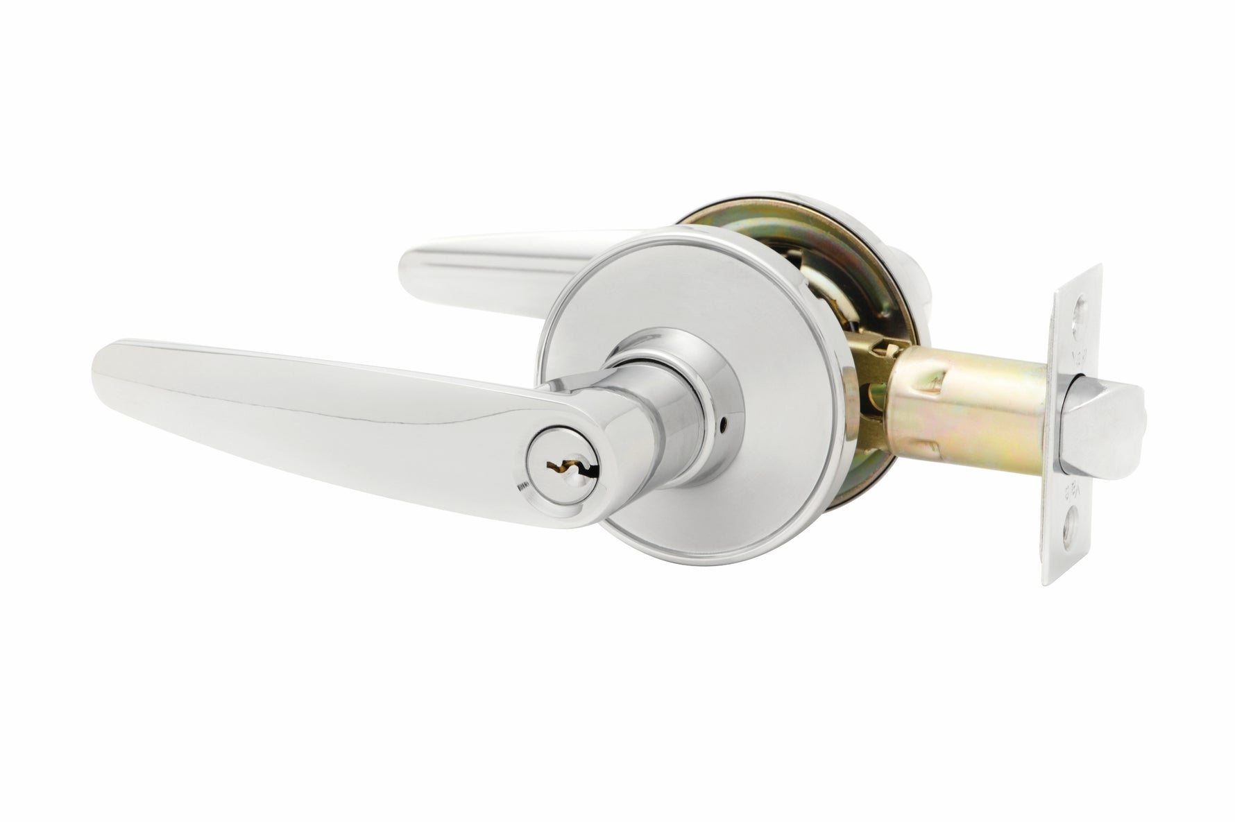 Yale YL1 Focus Lever Chrome Plate Entrance Set DP YL1/ENT/CP