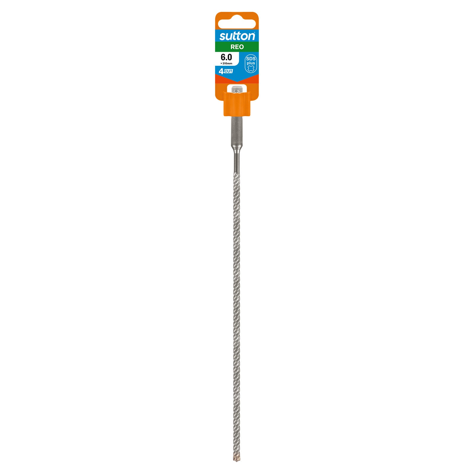 Sutton Tools Drill Masonry Sds+ 4Cut 6.0Mm X 310Mm D6350600