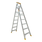 Gorilla DM008-PRO Pro-Lite 8 Step Dual Purpose Aluminium Ladder (2.35 - 4.5M) 150kg Industrial