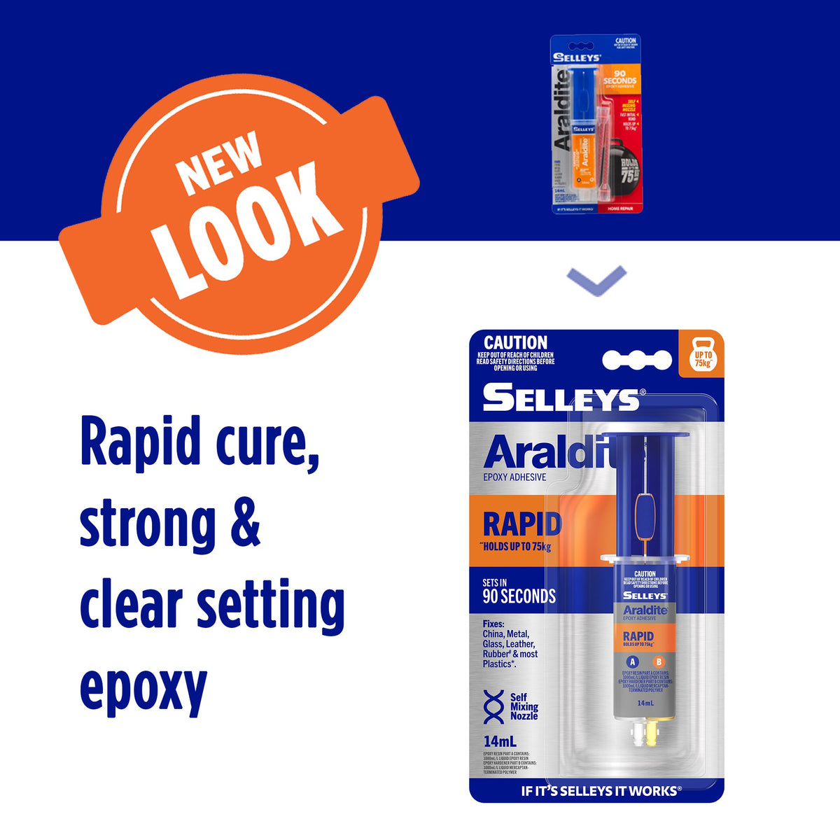 Selleys Araldite Rapid 90 Second 14ml 103793