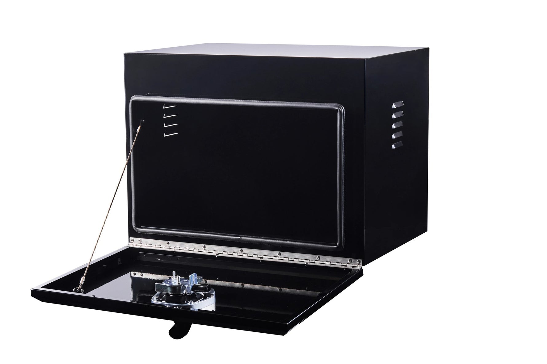 KA Boxes Truck Box - Single Door - Black