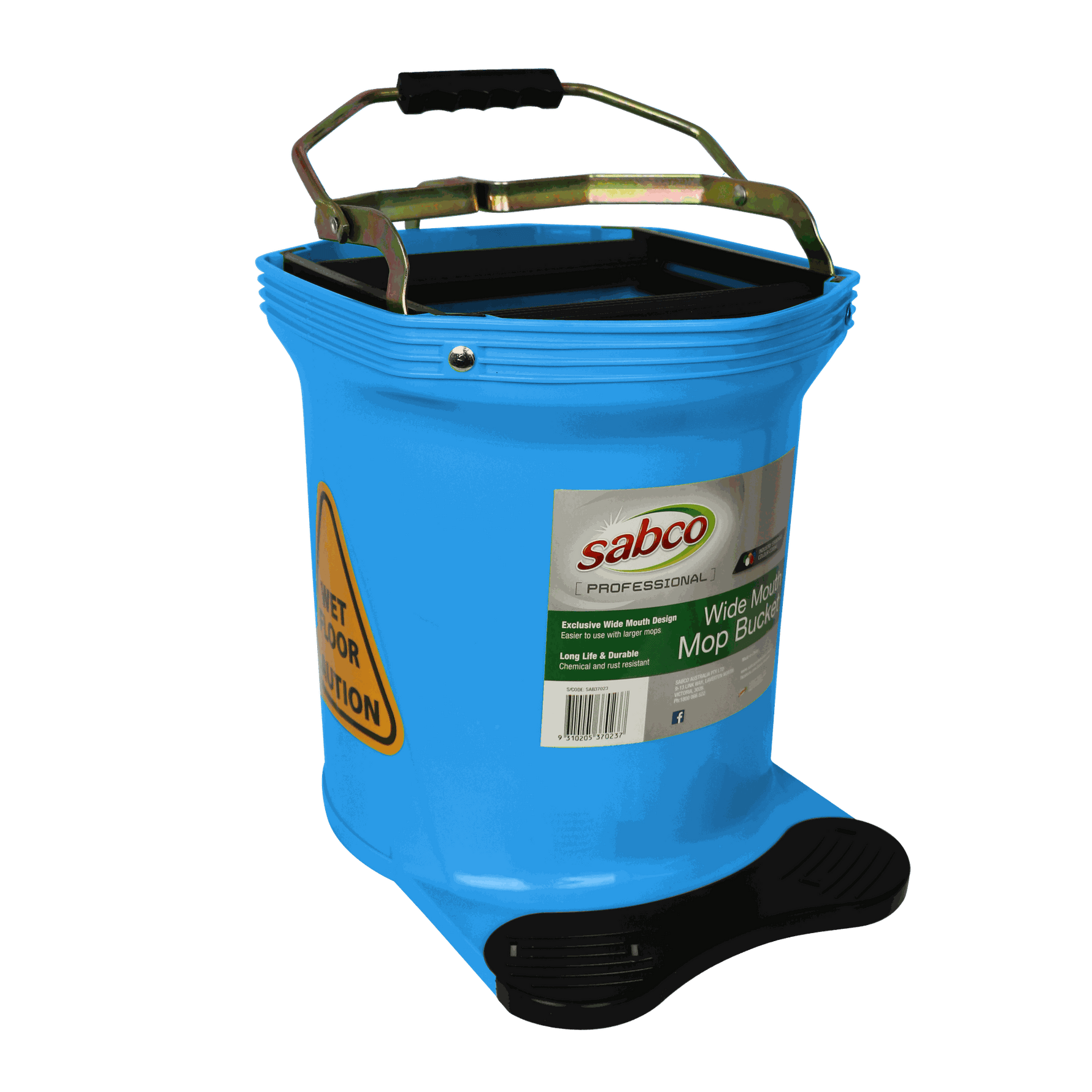 Sabko Professional Wide Mouth 16Lt Mop Bucket - Blue