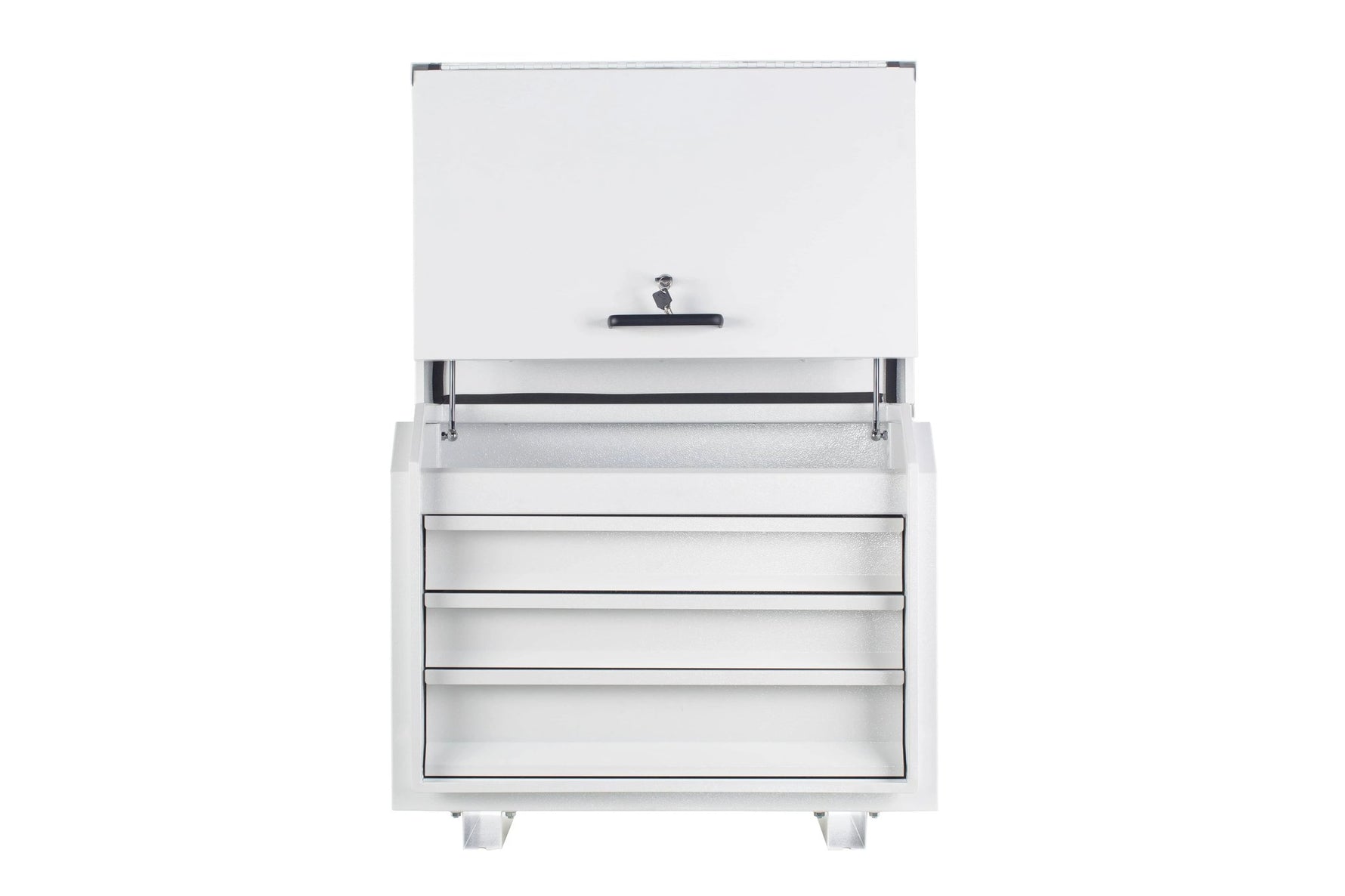 KA Boxes 3 Drawer Road Box - Charcoal Grey