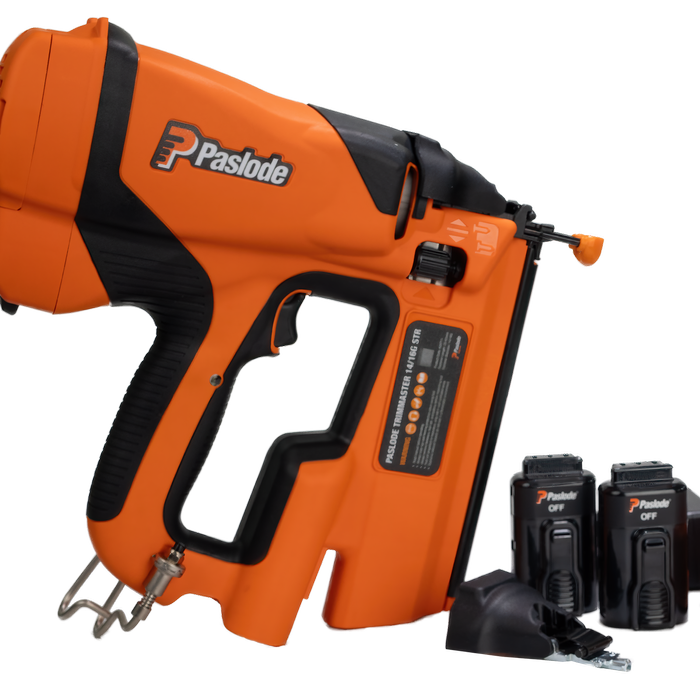 Paslode 2 x 7.4v 14/16 Gauge Straight Trimmaster Kit B20711
