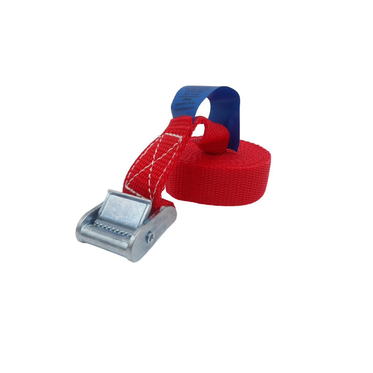 Phoenix CAM STRAP TIE DOWN 2.5M X 25MM LOAD RATING 400KG RED
