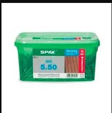 SPAX-Decking Value-pack 5x50 A2 Box of 600 4507000500549