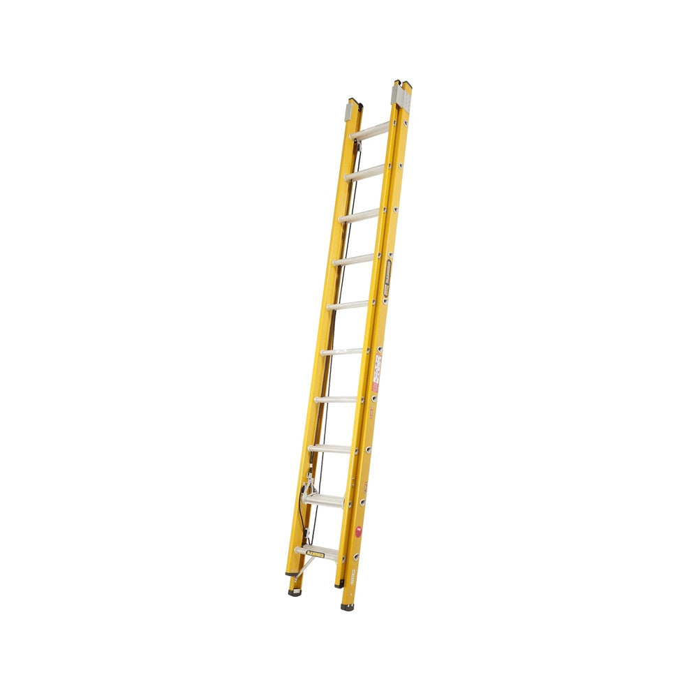 Gorilla FELP10/17-I Extension ladder with pole-mount 3.1-5.3M (10-17ft) Fibreglass 130kg Industrial