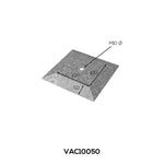 Vuetrade Ant Cap Galvanised 100mm X 100mm - 50mm Flange VAC10050