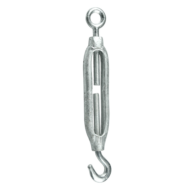 Romak Turnbuckle Hook & Eye Forged Galv 6Mm 87025