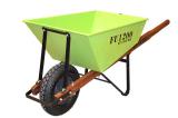 EasyMix Fugly Barrow Timber Handle Pneumatic Wheel