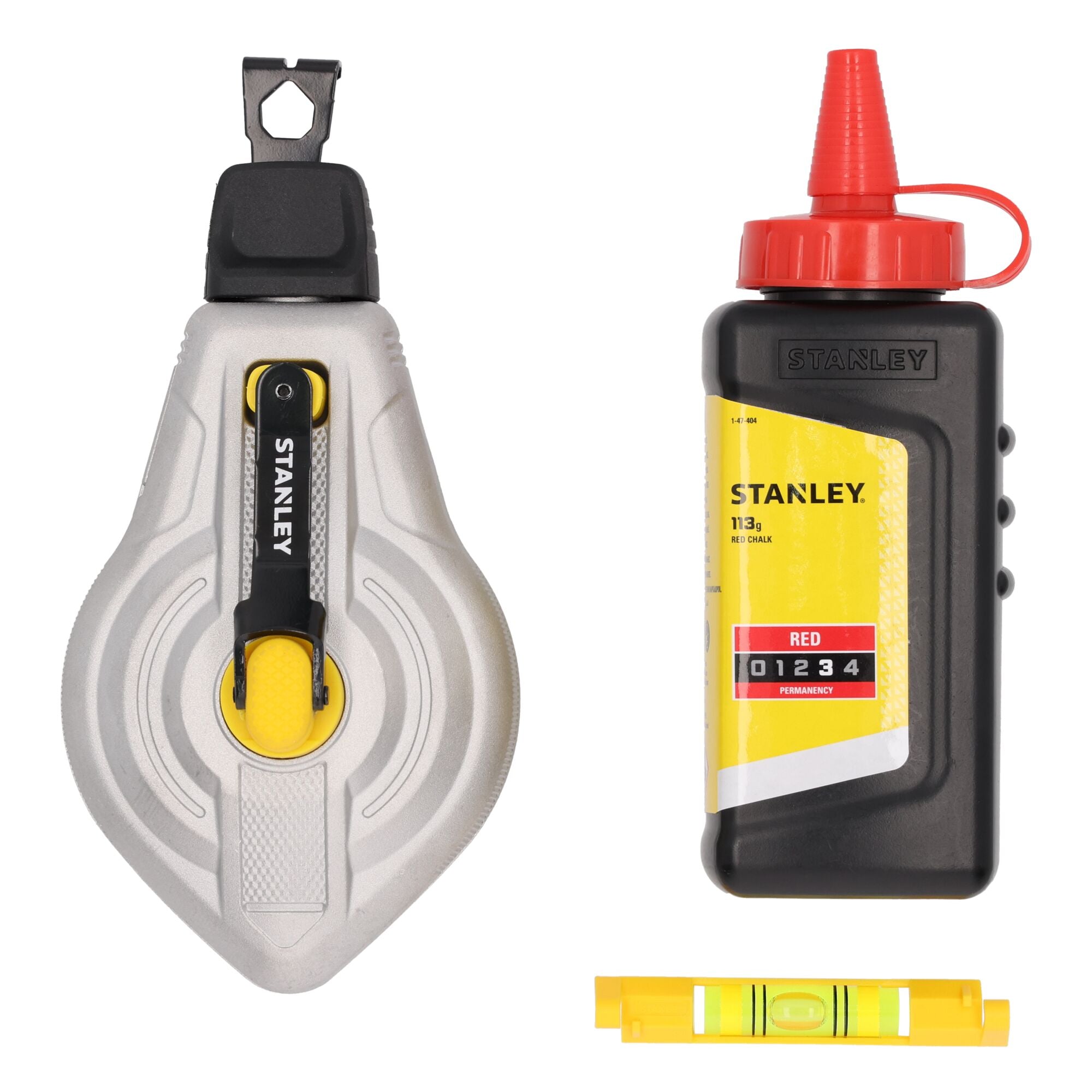 Stanley 6:1 KIT W / RED Chalk AND Level STHT47612-0