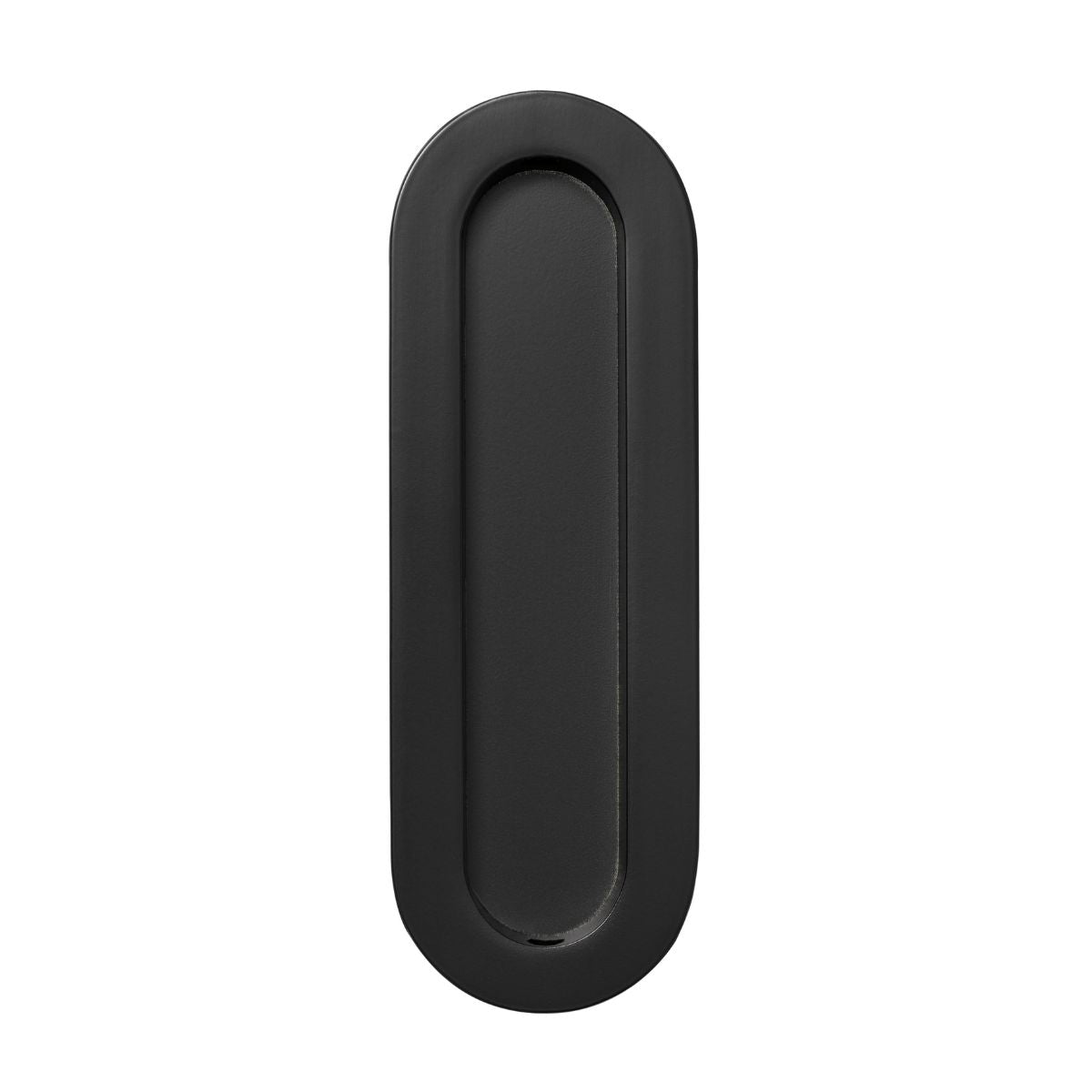 Lemaar Black 150 X 50mm Radius Flush Pull