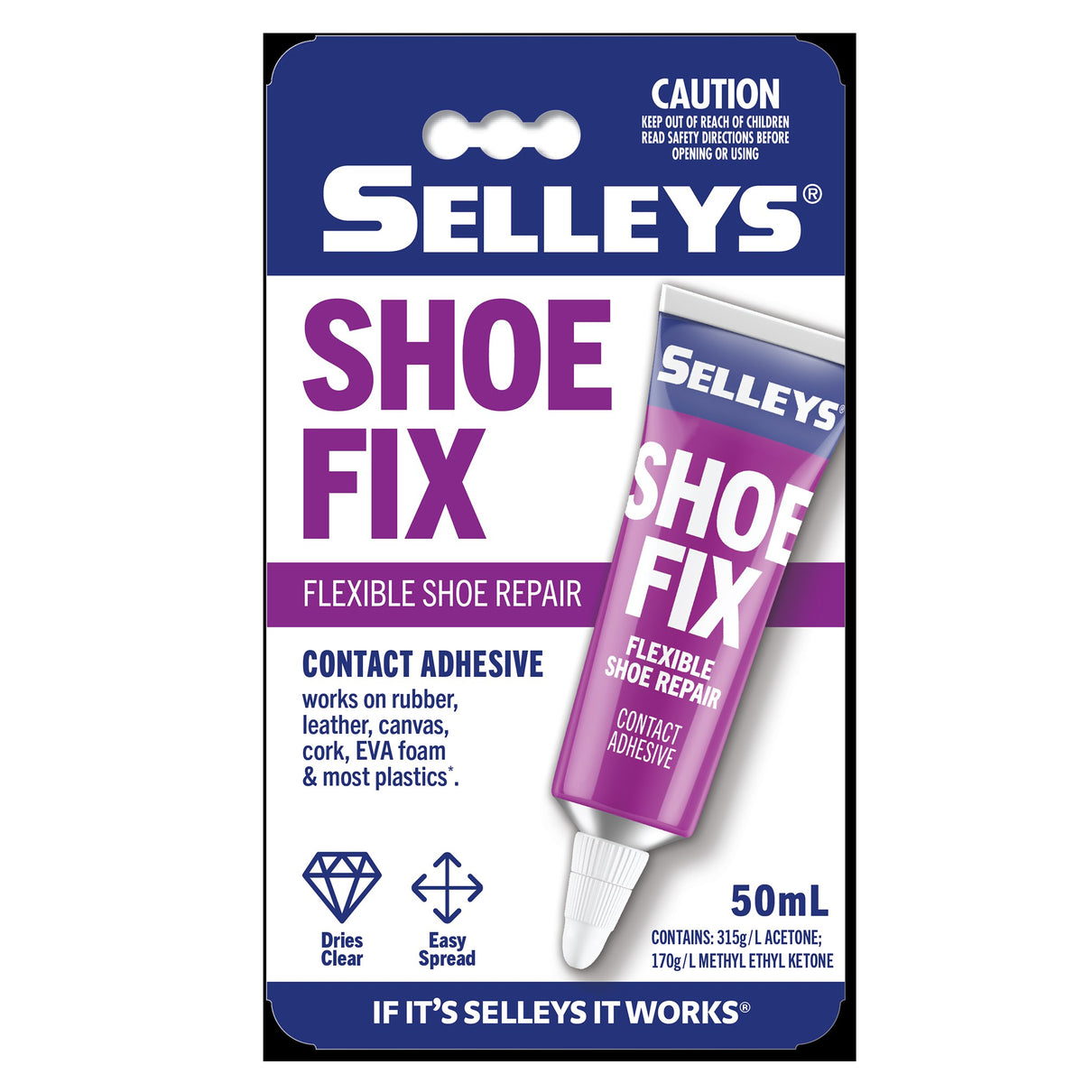 Selleys Shoe Fix 50ml 103994