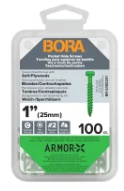 Bora Screws 1-Inch Coarse 100-pcs BR-A180201