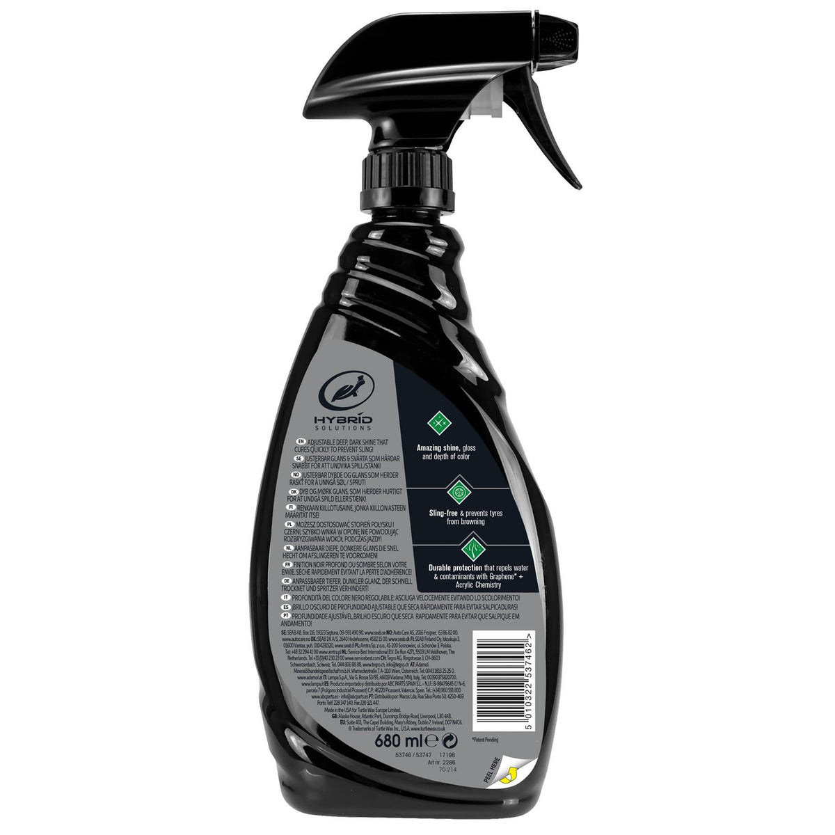 Turtle Wax Hs Graphene Tire Shine 53733 680ml 103032