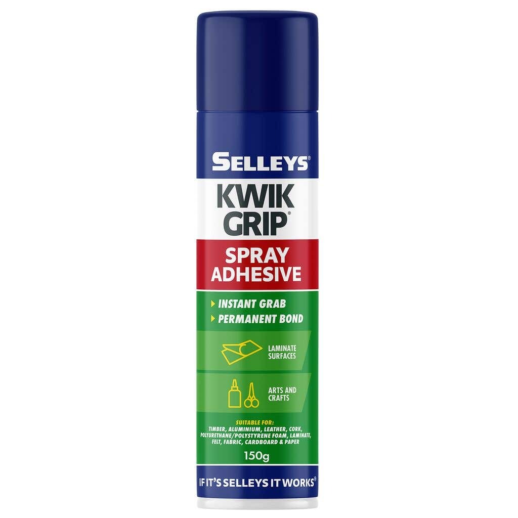 Selleys Kwik Grip Spray Adhesive 150g 100050