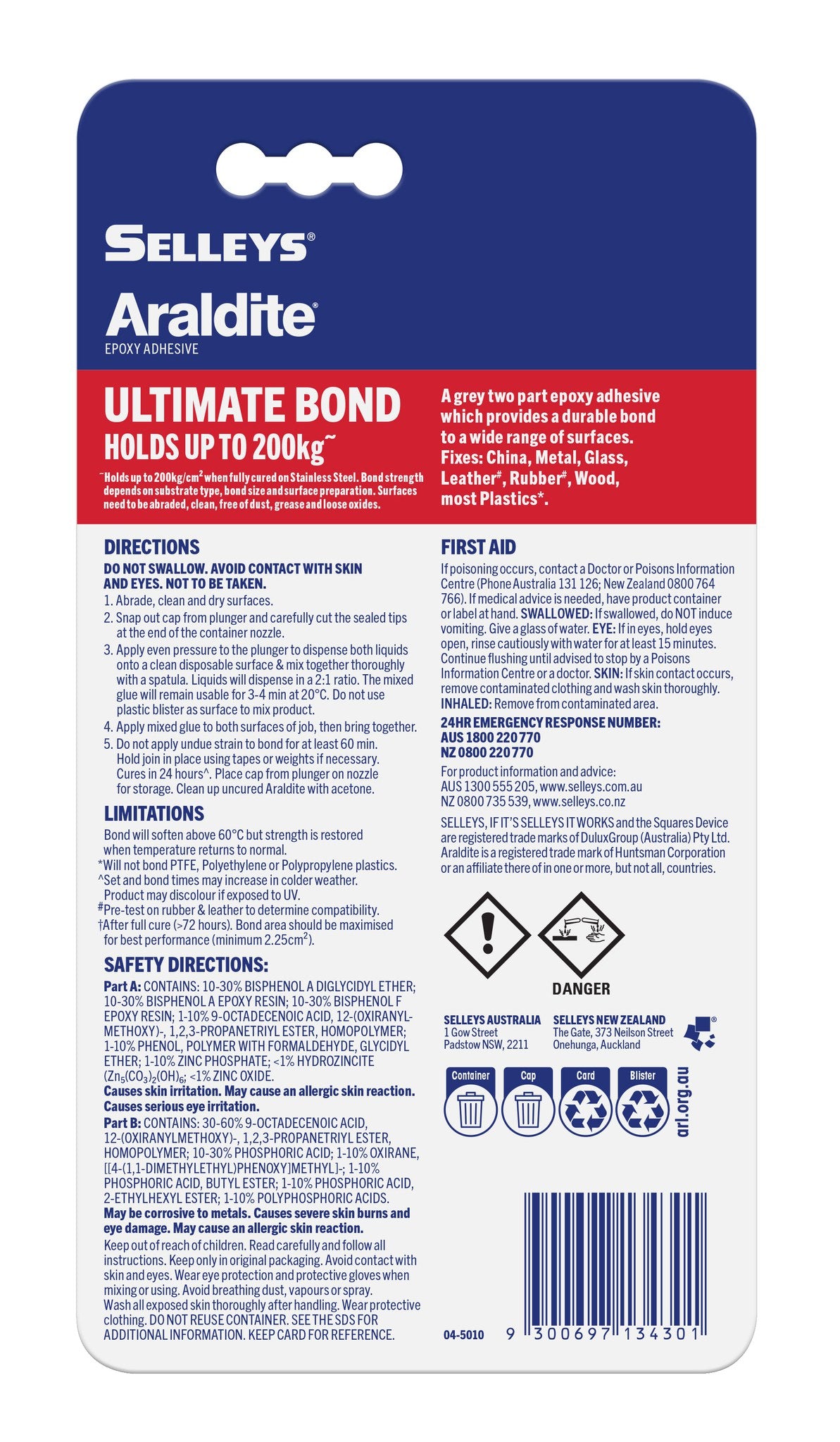 Selleys Araldite Ultimate Bond 30ml 104058