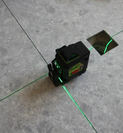 Imex LX3DG Green Beam Multi-Line Laser 3 × 360° Lines with LD100 Detector 012-LX3DGD