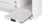 KA Boxes 4 Drawer 5 Shelves pullout Work Surface - Charcoal Grey KA1150D4CG