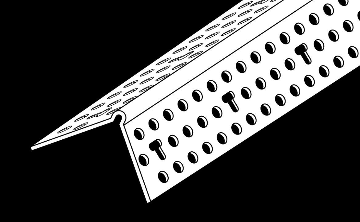 Wallboard 90° Corner Bead Trim-Tex - 3.0 M(50 pc) - 1 Carton