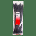 VoltFlow Premium Cable Ties 500mm x 10mm Black 100 Pack Nylon 66 UV CV500B
