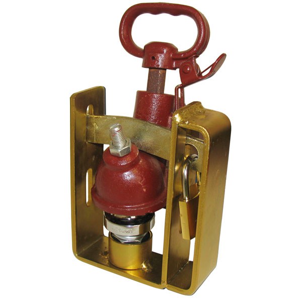 Autoking Trailer Coupling Lock with Padlock & Keys TCLOCK
