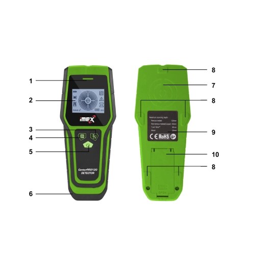 Imex Centre Pro 120 Stud Finder 013-CP120