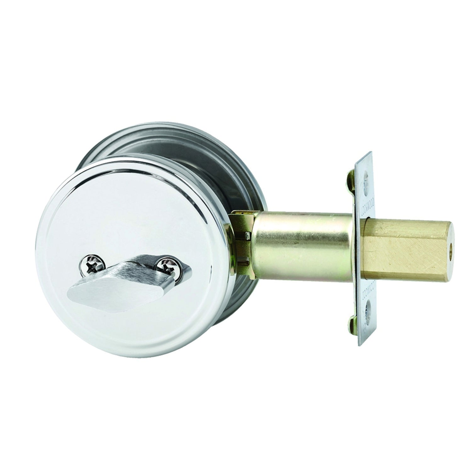 Lockwood Symmetry Deadbolt Single Cylinder DP Stainless Steel 7106SSSDP
