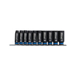 Kincrome 10P Deep Imp Skt Set 3/8Dr Met K2093
