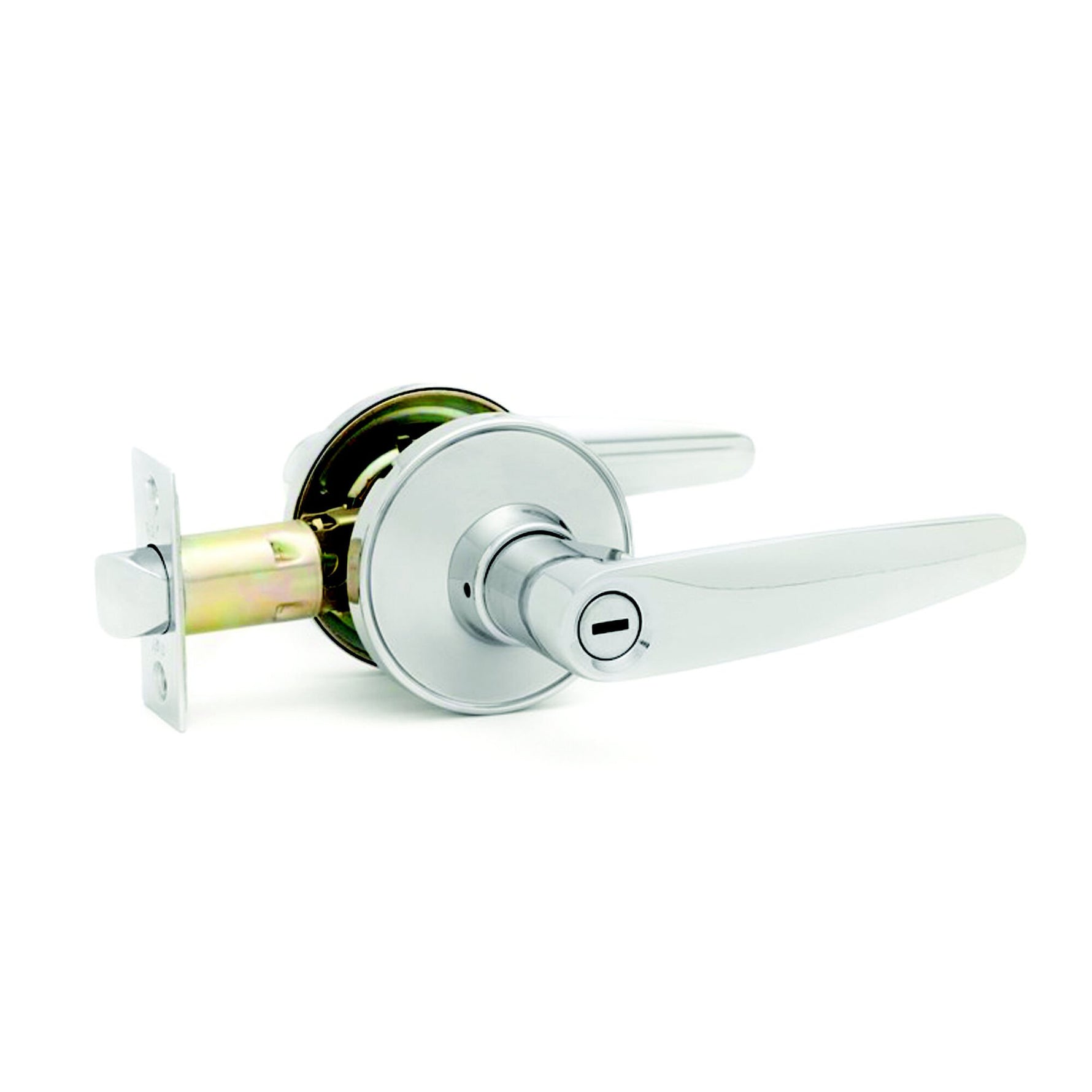 Yale YL1 Focus Lever Satin Chrome Privacy Set DP YL1/PRIV/SC