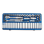 Kincrome Skt Set 57P 3/8D Met/Af Std/Dp K28014