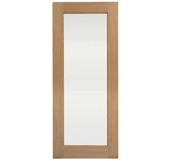 F1LF Meranti Full Frosted External Door 2040x820x40mm